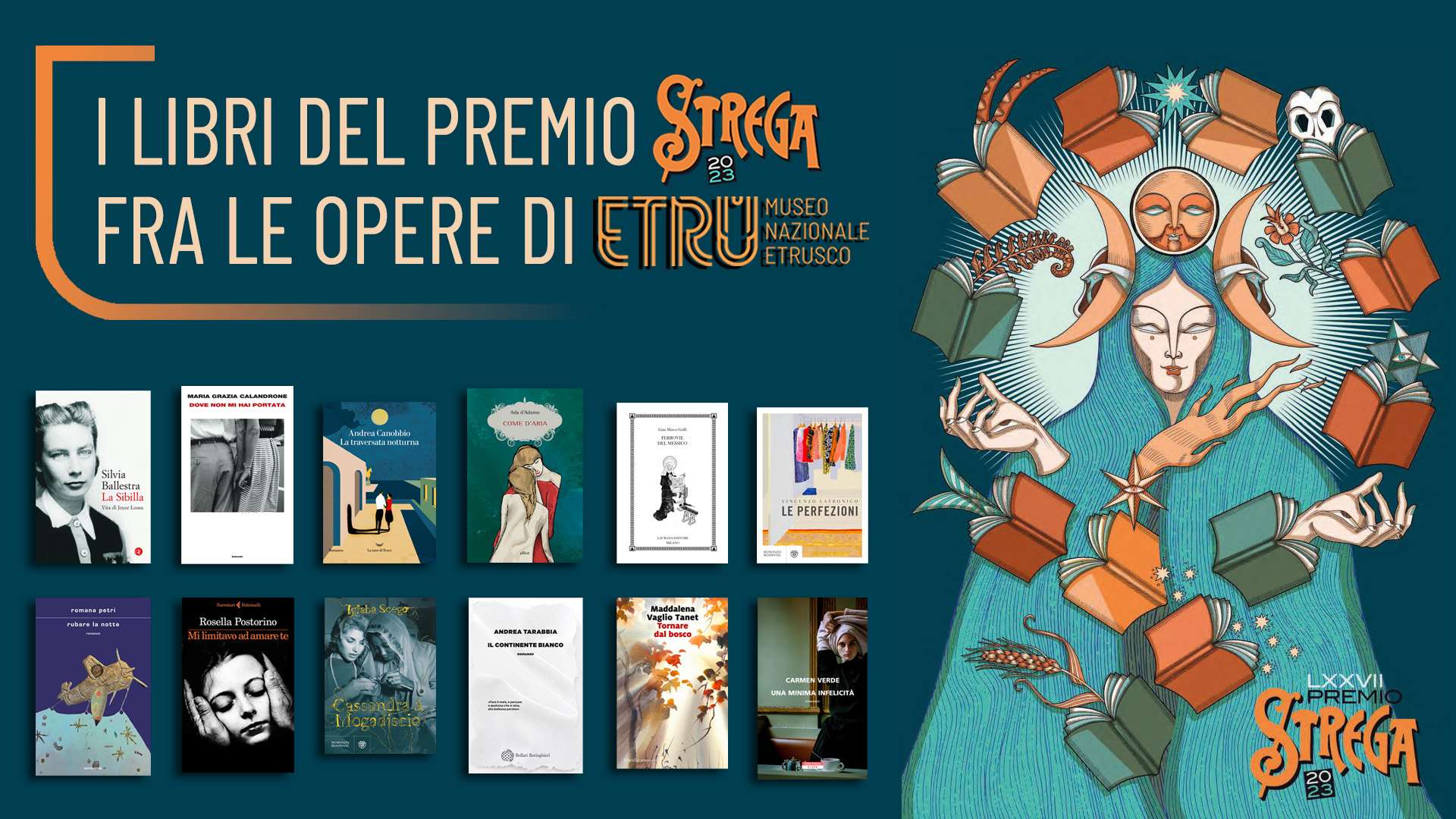 Libri Stregati 2023 a Villa Giulia