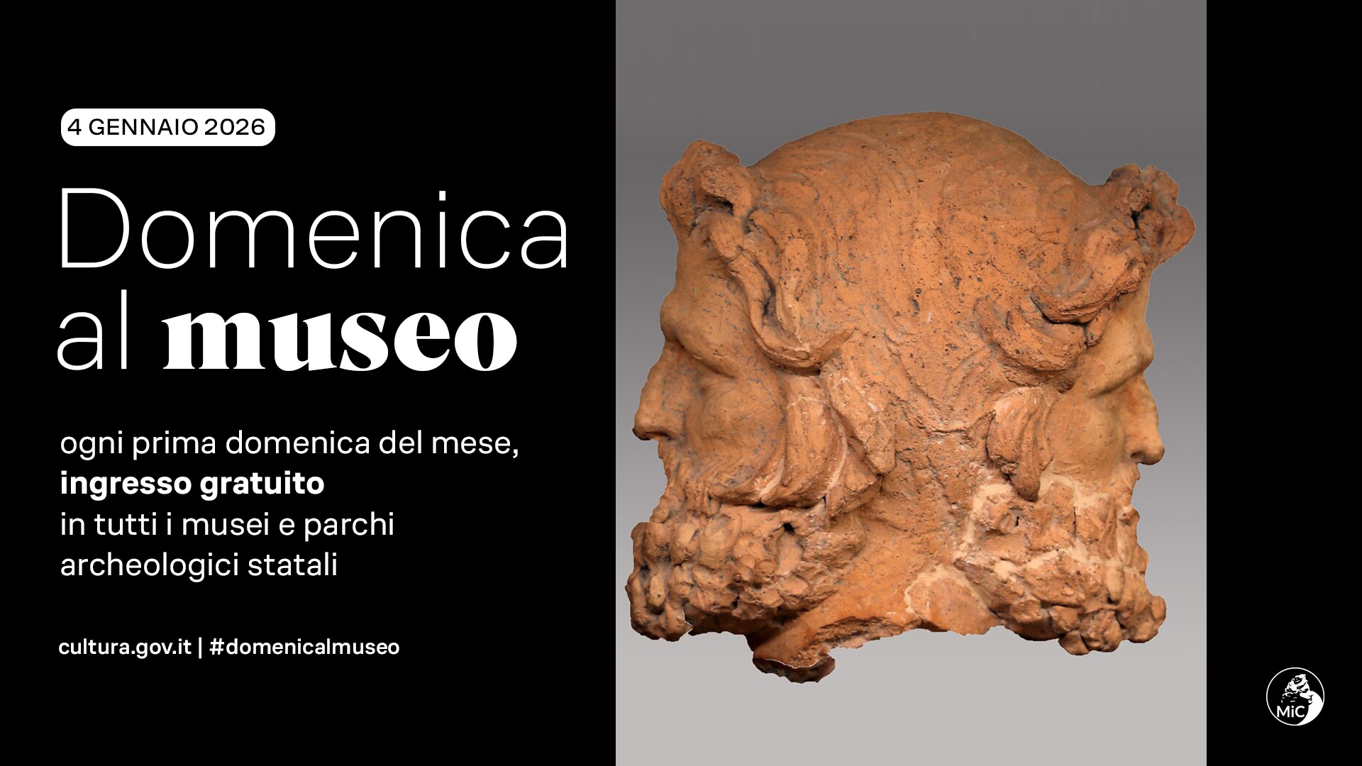 DOMENICA AL MUSEO. INGRESSO GRATUITO