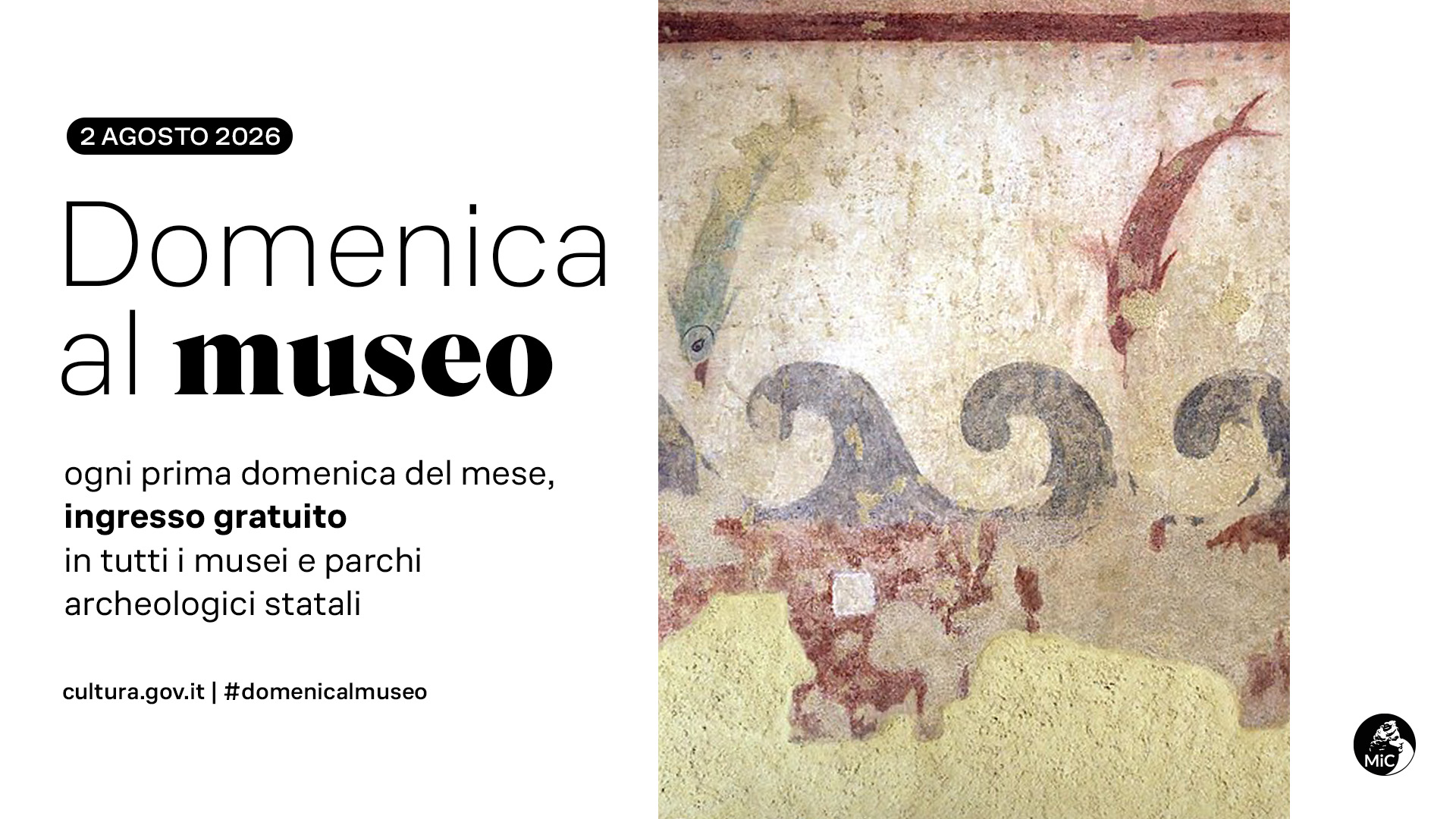 DOMENICA AL MUSEO. INGRESSO GRATUITO