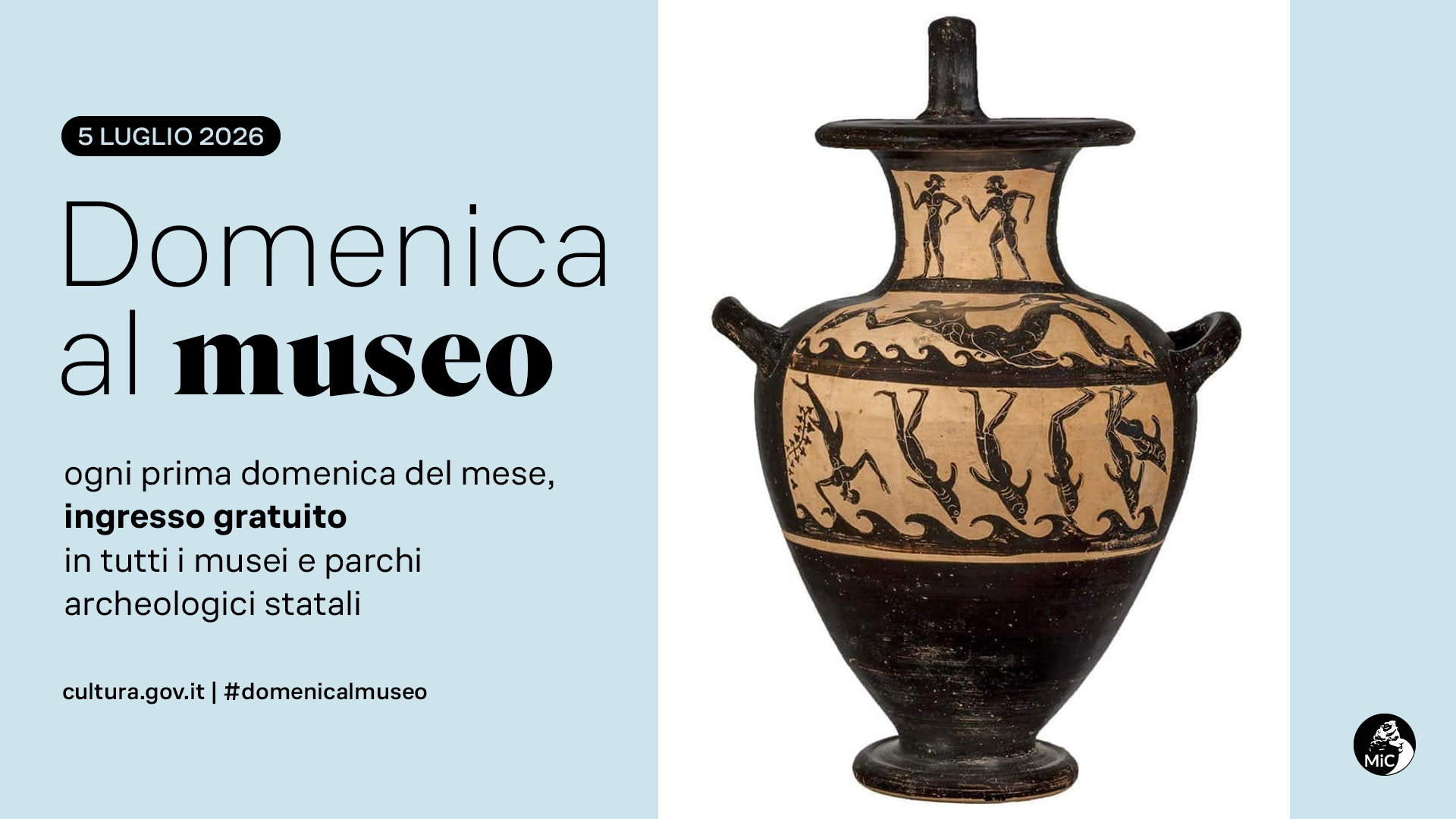 DOMENICA AL MUSEO. INGRESSO GRATUITO