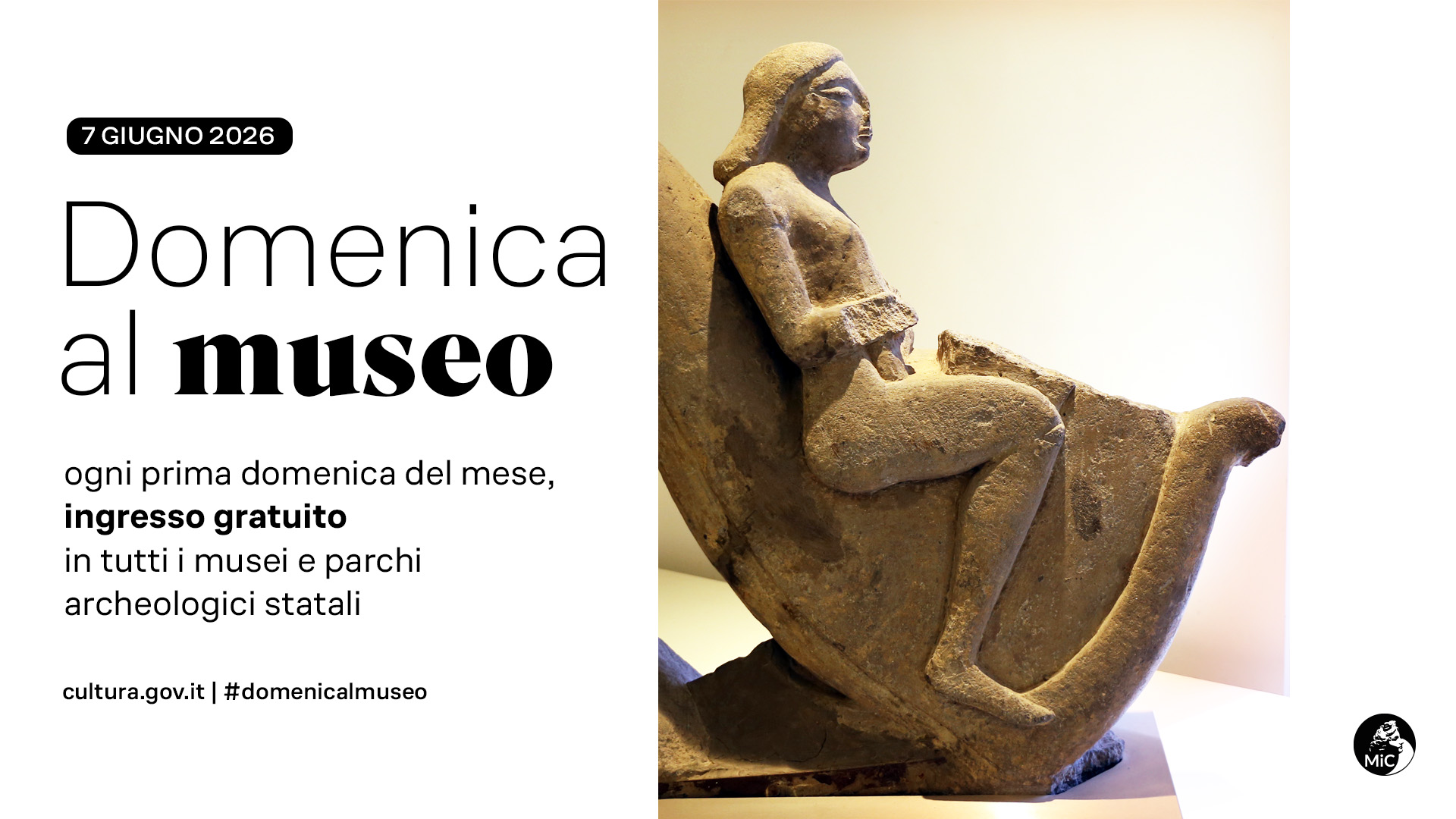 DOMENICA AL MUSEO. INGRESSO GRATUITO
