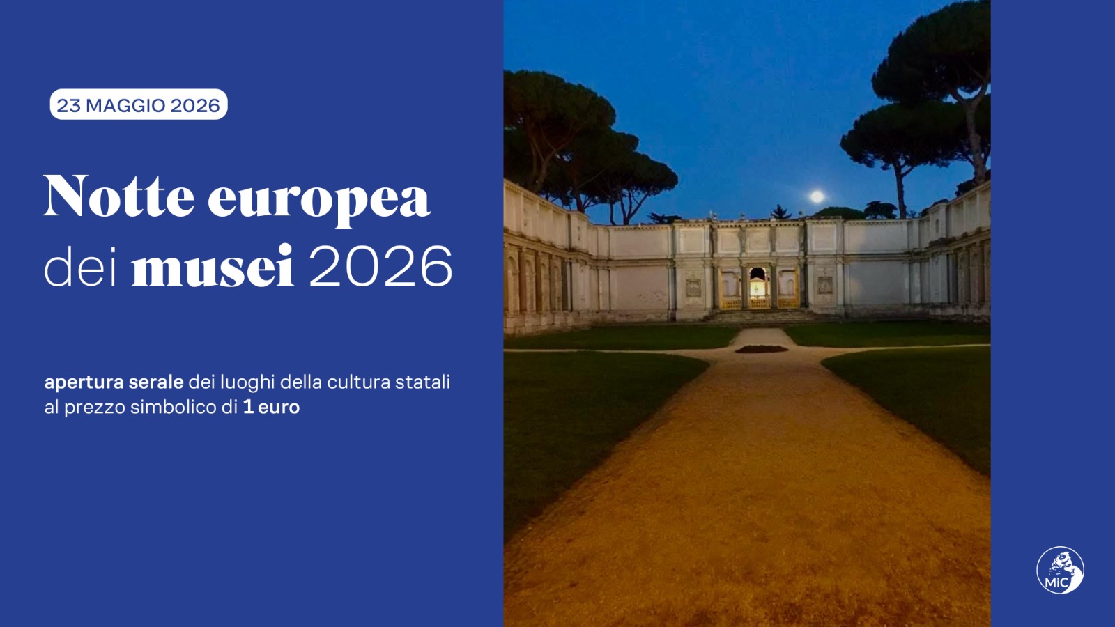 NOTTE EUROPEA DEI MUSEI