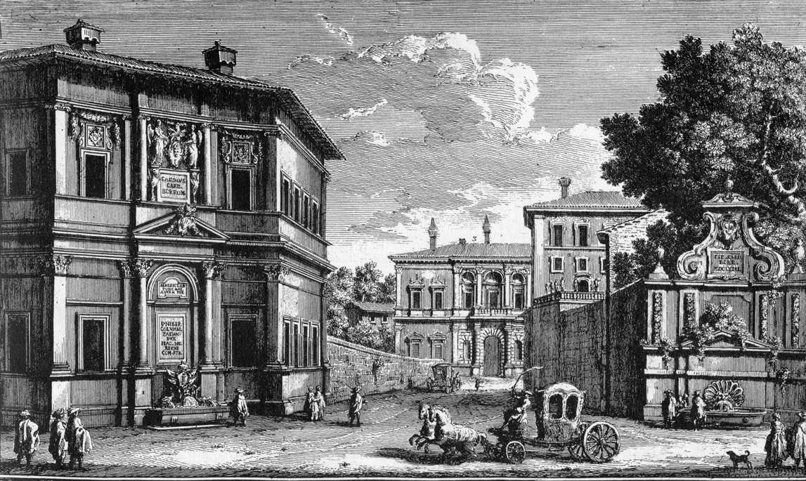 Vasi, Le Ville e giardini più rimarchevoli, Roma 1757.