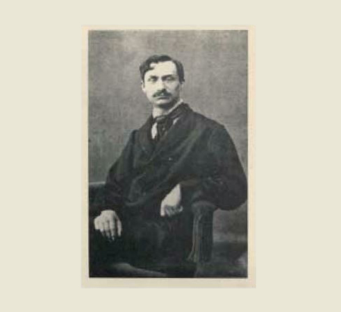 Ritratto di Gamurrini da giovane