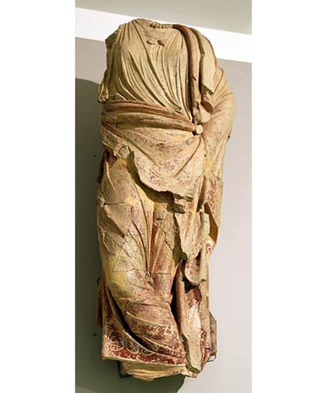 Resti della decorazione del Tempio di Giunone Curite a Celle, presso Falerri Veteres