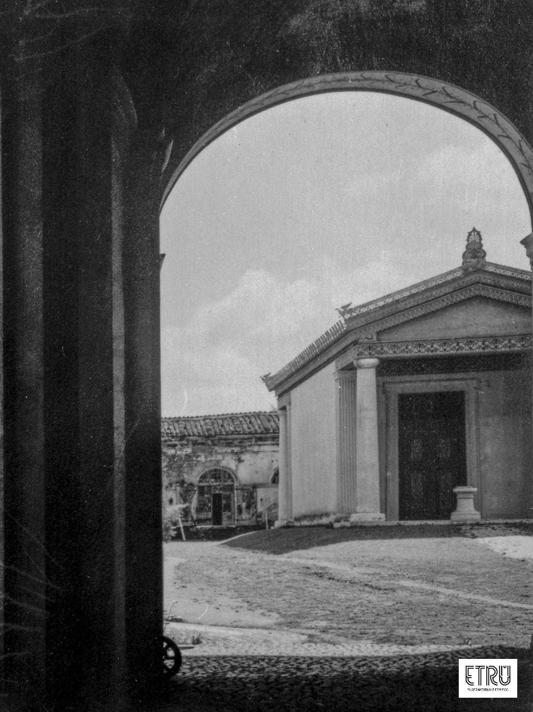 Tempio di Alatri, Archivio fotografico di Villa Giulia, inv. 37297