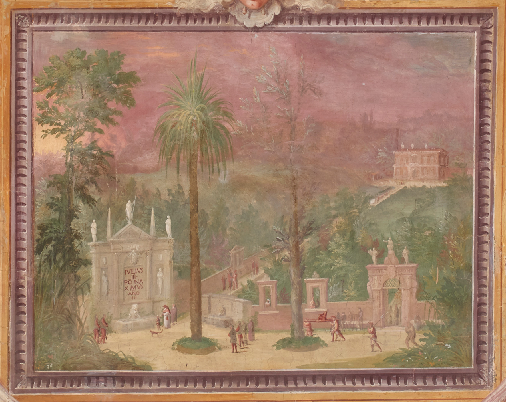 Villa Giulia, Sala dei Sette colli