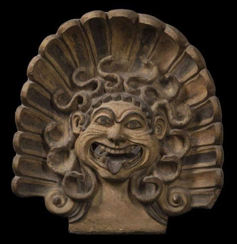 Antefissa con testa di Gorgone