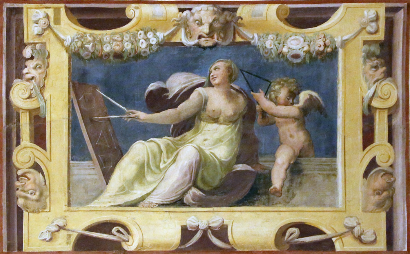 Omaggio di Prospero Fontana a Raffaello