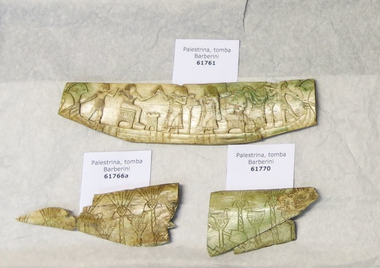 Restauro degli avori della Tomba Bernardini
