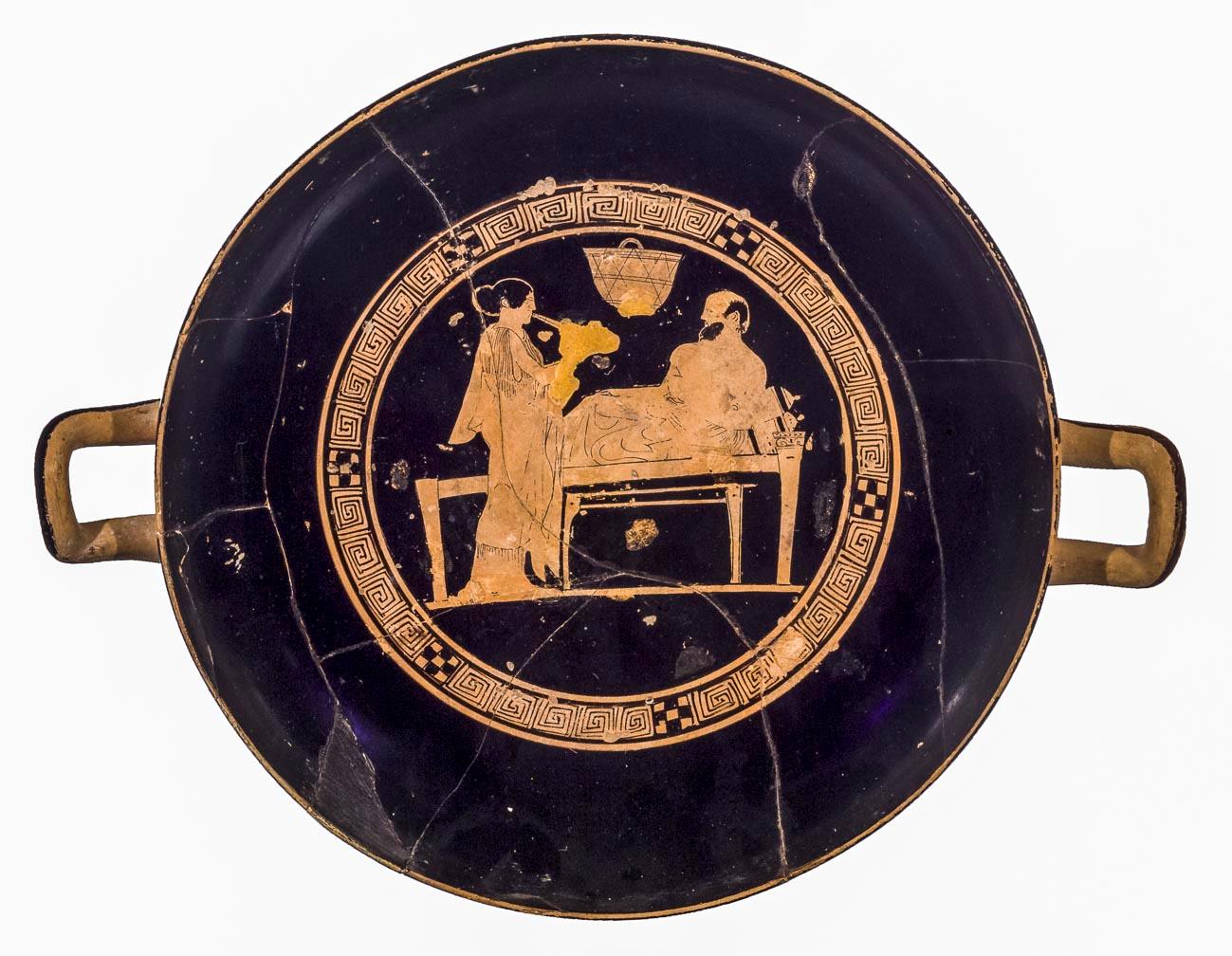 Kylix attica del Pittore di Euaion