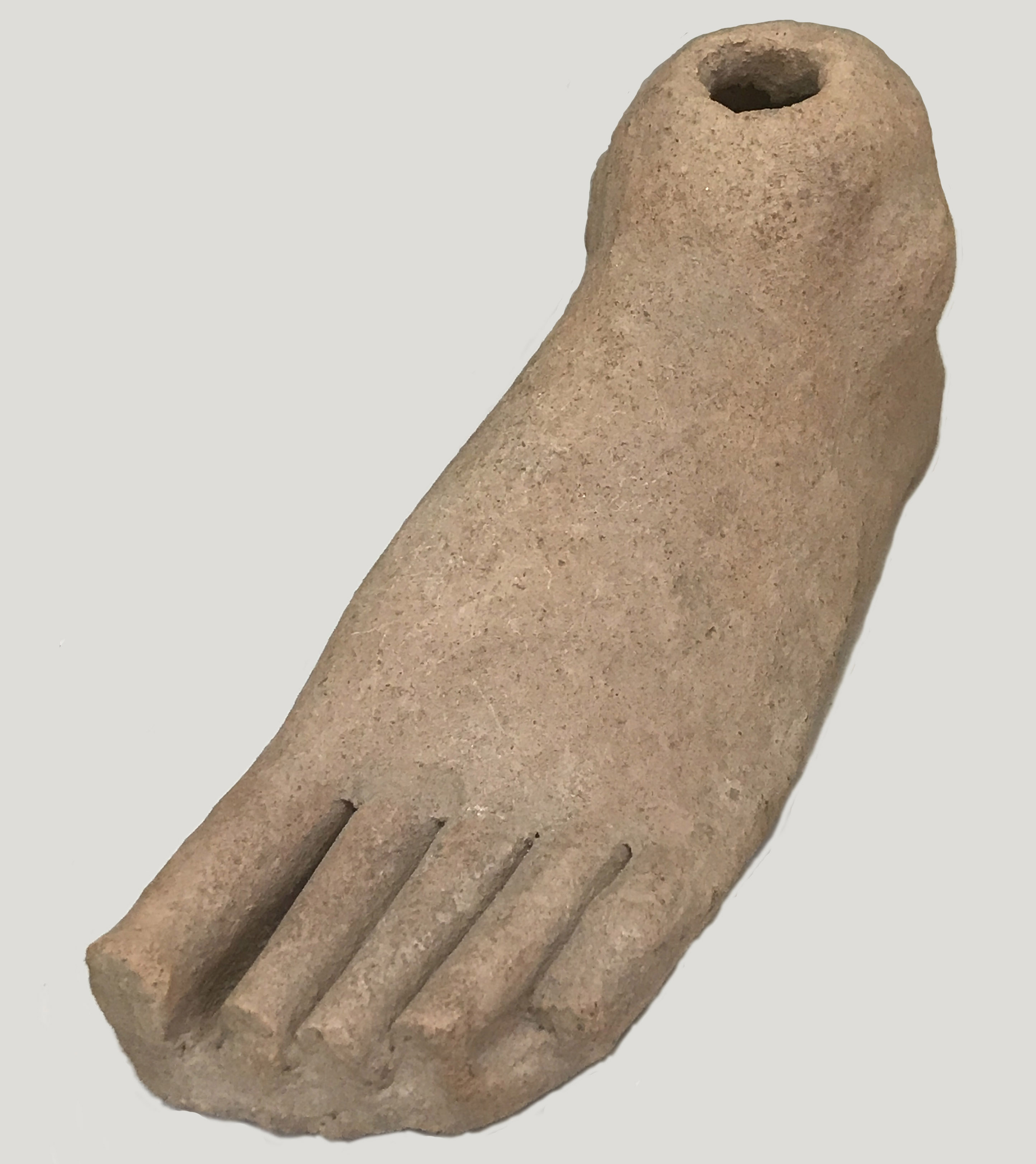 Oggetto votivo a forma di piede